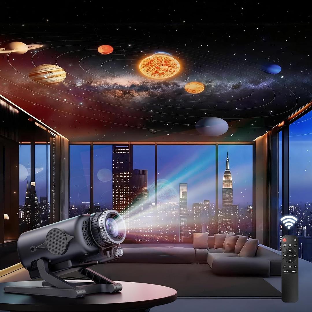 Homelist Sleep Aid Night Light for Kids & Adults with White Noise & Bluetooth Speaker, 60 Scenes Galaxy Star Projector Light Gifts for Bedroom Relaxation, Party, Birthday, Easter Day