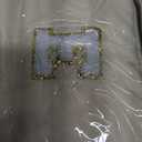 3 x 2025 Graduation Gifts for Her Women Girls,Personalized Belt Bag Waist Packs Trendy Fanny Pack Crossbody Bags,Initial White A,Cream Bag