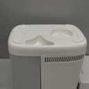 Evaporative Humidifier for Bedroom (No Mist)  Dishwasher Safe, No White Dust, Smart Remote with Sensor, Red Sleep Light, White Noise, Nursery Humidifier with 2.5L Tank, 2 Filters & Aroma Kit