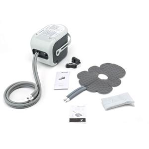 Ossur Cold Rush Therapy Machine System with Knee Pad - Ergonomic, Adjustable Knee Ice Pack Wrap - Quiet, Lightweight Ice Pack for Knee - Strong Cryotherapy Ice Machine for Knee After Surgery