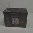 West Bend Timeless 2-Slice Toaster with 7 Browning Levels, Bagel/Waffle/Defrost Settings, High-Lift Lever, Anti-Jam, Easy-Clean Crumb Tray, 2-Slice, White/Gold