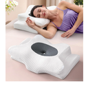 Dream Without Pain Cervical Neck Pillow for Sleeping, Ergonomic Side Sleeper Pillows for Adults, Cooling Orthopedic Pillow for Neck Relief Support, Memory Foam Pillows Back Stomach Sleepers