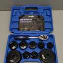 Orion Motor Tech Oil Filter Wrench Set, 10pc Oil Filter Socket Set, 3/8" Drive Metric Oil Filter Cap Wrench Removal Tool Kit, Low Profile Oil Filter Socket Set Compatible with Toyota VW BMW Mercedes