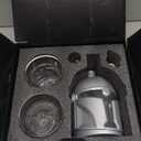 Galaxy Whiskey Decanter Sets with 2 Glasses for Men Dad, Unique Gift for Father, Husband, Boyfriend, Brother, Christmas, Anniversary, Birthday Gift Ideas, Cool Drinking Accessories for Home Bar