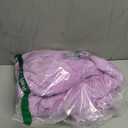 PJGGZ Towel Robe for Women with Straps - Lightweight Absorbent Cozy Bath Wraps for Women After Shower (Light Purple, S/ M)