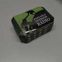 R11 Portable Shortwave Radio - 4000mAh/14800mWh NOAA/SW/AM/FM, Solar/Hand Crank/USB Charging, Bluetooth Receiver/USB/TF Playback,with Compass,Flashlight,SOS for Camping & Emergencies - Grey