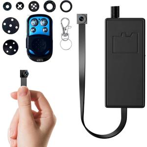 Mini Camera DIY Module - Full HD 1080P Tiny Video Cameras - Small Security Cam for Home & Nanny Use - No WiFi Needed