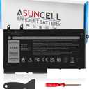 ASUNCELL R8D7N Battery Replacement for Dell Inspiron 3540 M3550 Latitude 5400 5500 5510 7590 7591 7791 2-in-1 Series H82T6 0C5GV2 0W8GMW Series 1V1XF 4GVMP RF7WM 9JRYT X77XY 11.4V 51h (OD06XL)