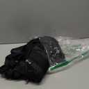 WOYYHO Pet Dog Carrier Backpack Small Dog Front Backpack Ventilated Mesh Dog Travel Back Pack with Safety Belt for Travel Hiking Cycling Outdoor Adventures (Size M: 5-9 lbs, Black)