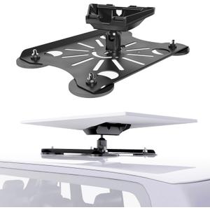 Adjustable Starlink Gen 3 Roof Mount, Ybervont Starlink Magnet Mounting Kit Gen 3, Magnetic Mount for Star link Internet Kit Satellite with Adjustable Pan-Tilt
