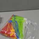 250pcs 6" Zip Tie Tags Self Locking Labels Zip Ties with Label Tags, Cable Ties with Labels, for Organization, Cable Tie Tags with Plastic Waterproof, Label Mark Tag Outdoor (Muti Color)