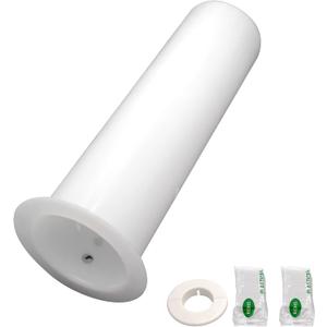 TAUROX Mini Split Cover Wall Sleeve for Air Conditioning Line Set Covers for Outside Units AC Sleeve Through The Wall Pipe Accessories (8.66 inches Length)