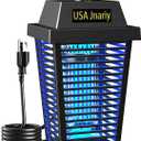 Bug Zapper Outdoor Indoor, 4200V High Power Electric Mosquito Zapper, Fly Zappers, Mosquito Killer,3 Prong Plug, 5ft Power Cord Fly Insect Killer Trap Lantern