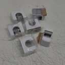 Joybos 6 Pack Mop and Broom Holder Wall Mount, No Drill Needed Self Adhesive, Non-Slip Mop Grippers for Tile Walls - Kitchen, Bathroom, Garage White