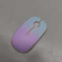 Unipows Wireless Mouse - 2.4G Slim Portable Computer Mouse with Nano Receiver, Less Noise Mobile Optical Mice for Notebook, PC, Laptop, Desktop (Gradient Mint Green)