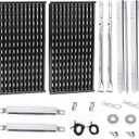 Parts for Char-Broil Tru-Infrared Grill Parts 463633316 Fits Charbroil Performance 2Burner 463645015 463672016 463370719 463336016 463672216 Grills Stainless Steel Burners Heat Plates Cooking Grates