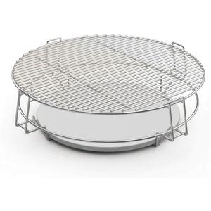 S2C (1-Pack) Cooking Grate System Grilling Accessory for 18" Kamado Joe Classic, Large Big Green Egg, Coyote The Asado Cooker, Pit Boss and Other Kamado Grill