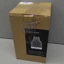 SOICARE Elegant Glass Reservoir Essential Oil Diffuser 200ML, One Button Control Glass Diffuser with Rainbow Colors for Home Office Bedroom Gift