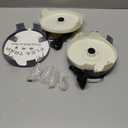  Flea Traps for Inside Your Home, Indoor Flea Light with 8 Sticky Pads & 4 Light Bulb, Odorless Natural Insect Infestation Treatment Trap for Kid Pet