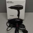 Elchim 3900 Light Ionic Professional Dryer, Lightweight with 2 Concentrators Included, Black