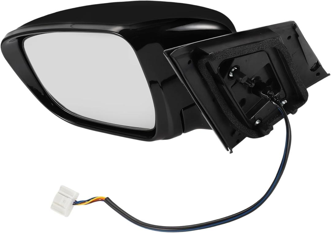 Motoforti Left Driver Side Door Mirror Replacement Side View Mirror Assembly for Nissan Murano 2015-2020 Black Power Mirror Adjustment Manual Folding