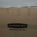 Bankers Box 12 Pack Standard Duty File Storage Boxes, Standard Assembly, Removable Lid, Letter/Legal (0071301)