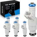 SZKAIDAG 0280155962 4.0L Explorer Ranger B4000 Fuel Injectors Set of 6 Compatible with for:-Ford Explorer 1999 2000, Ranger 1998 1999 2000, for:-Mazda B4000 1998 1999 2000 2001, Replaces for 842-12205