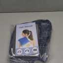 MORLIDEN Neck Heating Pad Microwavable for Shoulders, Warmer Wrap Microwave Heating Pad for Neck and Shoulders for Pain Relief (Navy Blue)