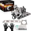 maXpeedingrods K03 Turbo Turbocharger Kit for Audi A4 2.0T for B7 BUL BWE BWT 2005-2009, 53039880106 06D145701B, Basic VL Series