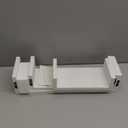 SRIWATANA Floating Shelves Wall Mounted, Solid Wood Wall Shelves, White