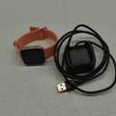 Fitbit Versa Smart Watch, Peach/Rose Gold Aluminum, One Size (S & L Bands Included)