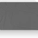 Stone Bath Mat, Diatomaceous Earth Stone Shower Mat for Bathroom, Absorbent Bath Mats, Non-Slip Barhroom Floor Mat, Quick Dry, Easy to Clean, 23.6 x 15.4 (23.6" x 15.4" (Square), Dark Grey-wave)
