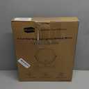 DECLUTTR Rechargeable Wall Mounted Lighted Makeup Mirror, 8 inch 10X Magnifying Mirror with 3 Color Lights, Dimmable Touch Screen Makeup Mirror with Lights for Bathroom, Black