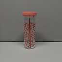 Plastic Sipper & Straw. Strawberry Edition