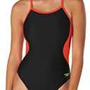 Speedo Womens Swimsuit One Piece Prolt Flyback Solid Adult Team Colors, S