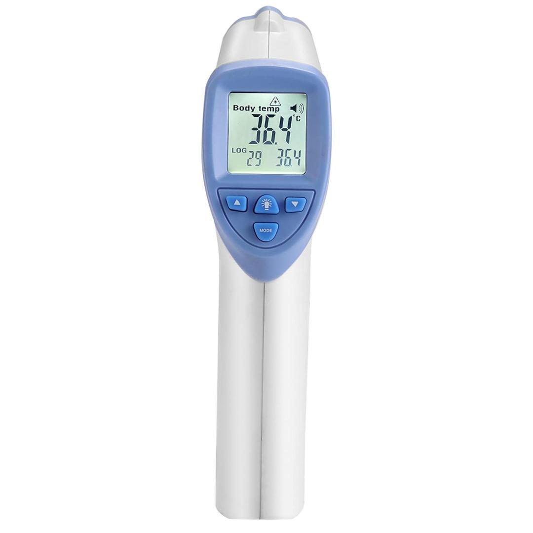 Veterinary Thermometer, Fast Digital 0.1 Accuracy Veterinary Infrared Thermometer Blue Non-Contact Digital Thermometer for Pig Sheep Horse Dog