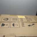 JILoffice Dry Erase Calendar Whiteboard - Magnetic White Board Calendar Monthly 48 X 36 Inch, Black Aluminum Frame Wall Mounted Board for Office Home and School