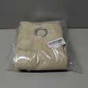 ChrisDowa Grommet Room Darkening Curtains for Bedroom and Living Room - 2 Panels Set Thermal Insulated Blackout Curtains (Beige, 38W x 54L)