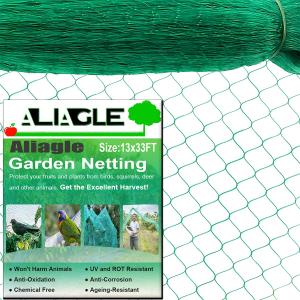 Bird Netting for Garden, Protect Vegetable Plants and Fruit Trees from Birds and Animals, PE Material Trellis Netting, Reusable & Heavy Duty