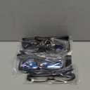 Gaoye Reading Glasses Men/Women, Eyeglasses, Blue Light Readers for Men/Women, Computer Eye Glasses, Cheaters (C2-5 Pack Light Black)