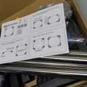 SPACECARE Mini Fridge Stand Mobile Roller, Adjustable Furniture Dolly with 4 Locking Wheels, Heavy Duty Washing Machine Base, Universal Appliance Pedestal for Dryer and Refrigerator- Black