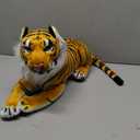 GracesDawn Stuffed Animals-Tiger 26.8 inches (Including Tail Size), Plush Animal Cat for Jungle Theme, Decoration, Cuddling, Ideal Gift for Children (Brown Tiger)