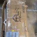 Maupvit Shoe Storage Cabinet with 2 Flip Drawers, Freestanding Organizer with Metal Legs for Entryway, Narrow Shoe Rack Cabinet, Beige