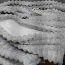 Electric Heated Blanket Queen Size 84" x 90" | 6 Heating Levels & 8h Auto Timer | Full Body Fast Heating and Ultra Soft Flannel, Machine Washable Bed Sofa Home Office Use, Light Grey