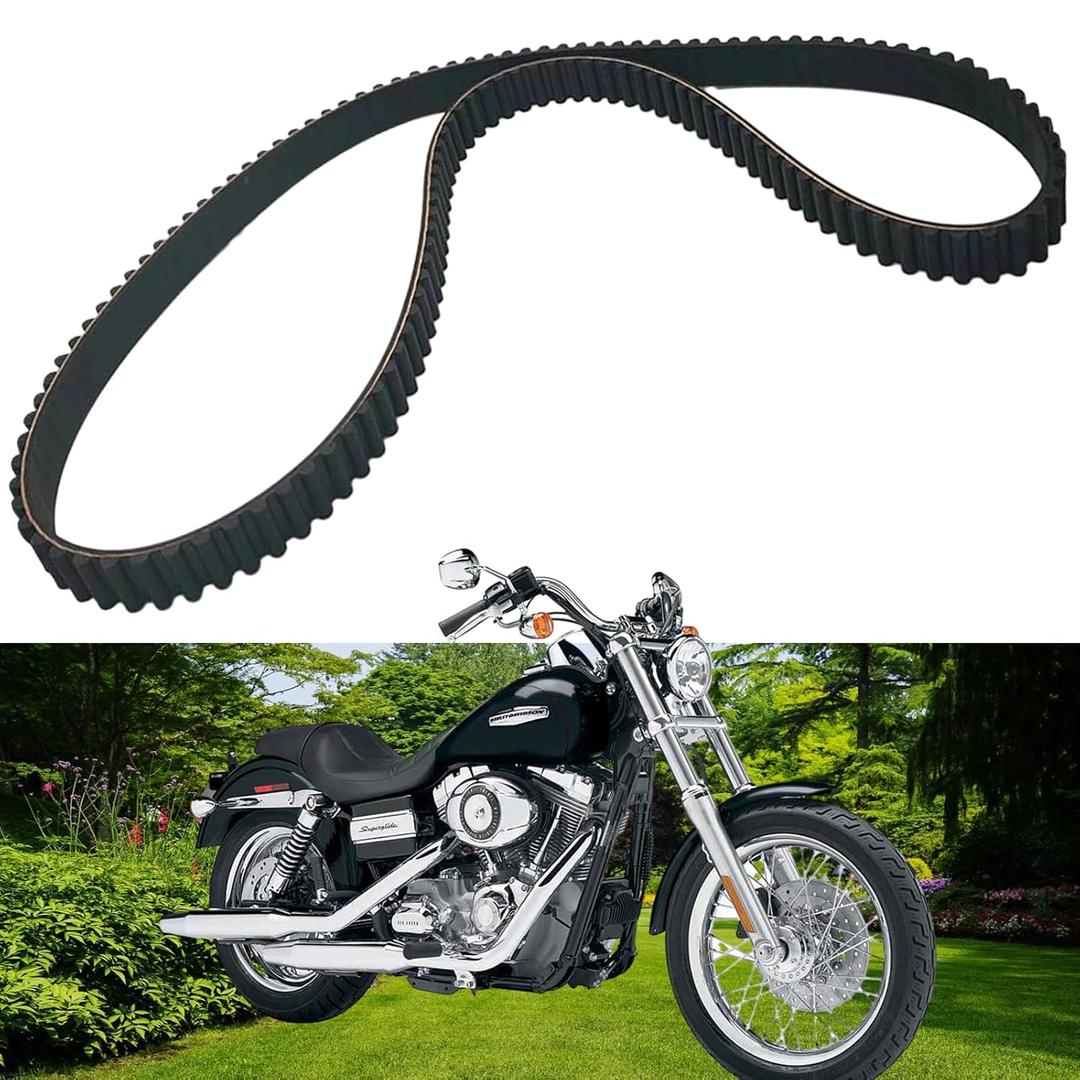 40024-07 Rear Drive Belt 137T 1" Fit for Harley Davidson Sportster XL883 XL1200 XR1200 2007-2022 FLHT/R/X FLTR 2007-2008 40591-07 1204-0061 Heavy Duty Replacement Drive Belt