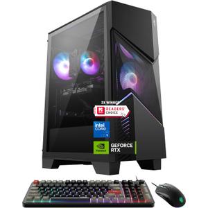 msi Codex R2 Gaming Desktop PC | NVIDIA GeForce RTX 5070 12GB | Intel Core i5-14400F | 32GB DDR5 RAM | 1TB NVMe SSD | Air Cooling | Wi-Fi 6E | Windows 11 Home | VR Ready | D14NVP5-613US
