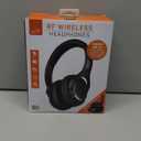 iLive Electronics Radio Frequency Wireless Headphones with Transmitter/Charging Dock, Black (IAHRF79B)