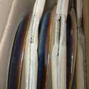 TheTerra Ceramic Dinnerware Sets for 6, 18 Pieces Handmade Reactive Glaze Plates and Bowls Set, Scratch Resistant Dish Set, Oven & Microwave & Dishwasher Safe, Coca Mocha