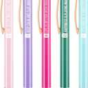 Set of 5 Mahjong Pens Funny Mahjong Gifts for Women Mah Jong Ballpoint Pens for Mah Jong Lovers Office Home Birthday (Classic)