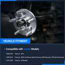 Autoround 698149 Front Suspension Steering Knuckle Compatible with Toyota Tacoma 2005-2023, Left Driver Side